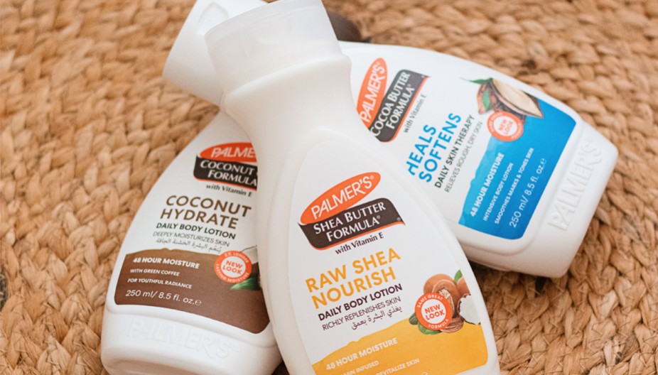 Palmer's Cocoa butter Body Lotions, Coconut oil Body Lotions, Raw shea Body Lotions